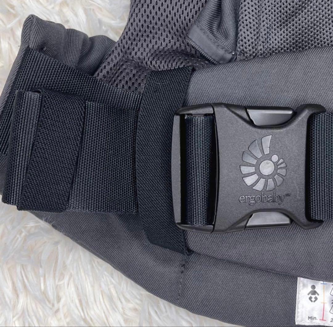【美品】✨エルゴベビー　オムニ360 クールエアー　グレー　付属品有り‼️