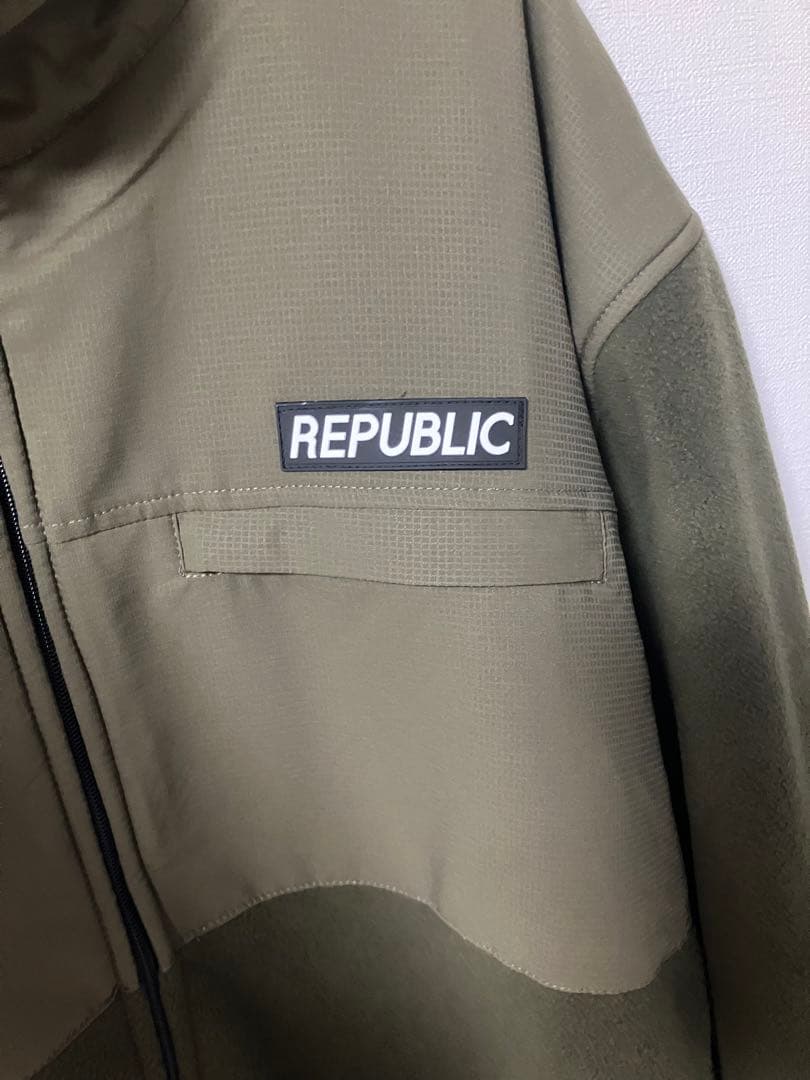REPUBLIC リパブリック R.P.M CREW FLEECE JACKET