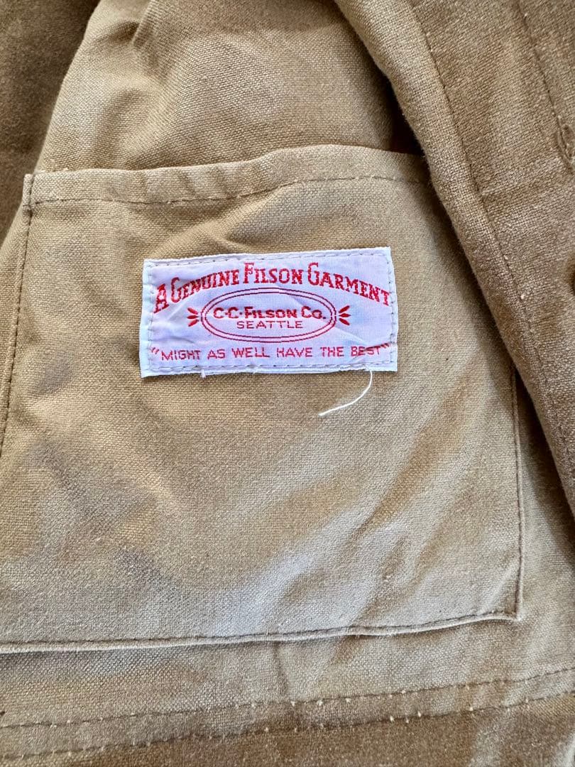 a*a様 FILSON ティンクロス　ダブルマニーノ　ジャケット