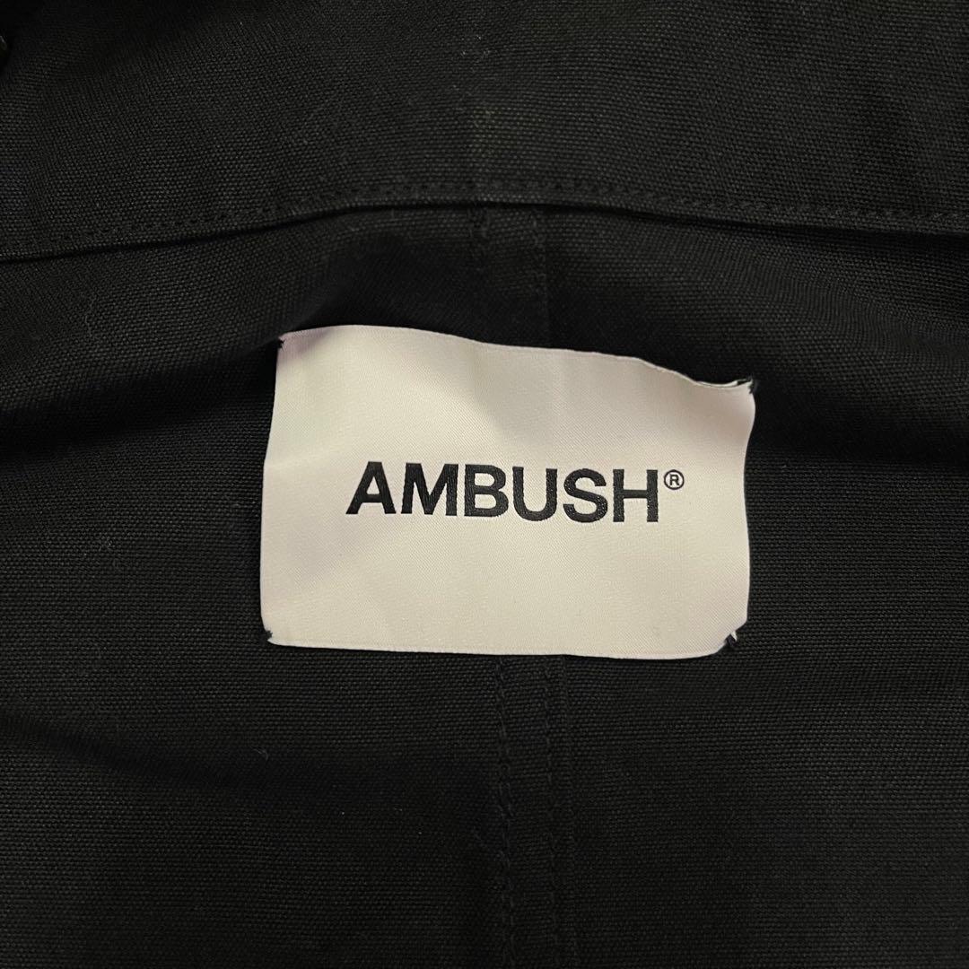 AMBUSH MOD COAT アンブッシュ モッズコート ブラック