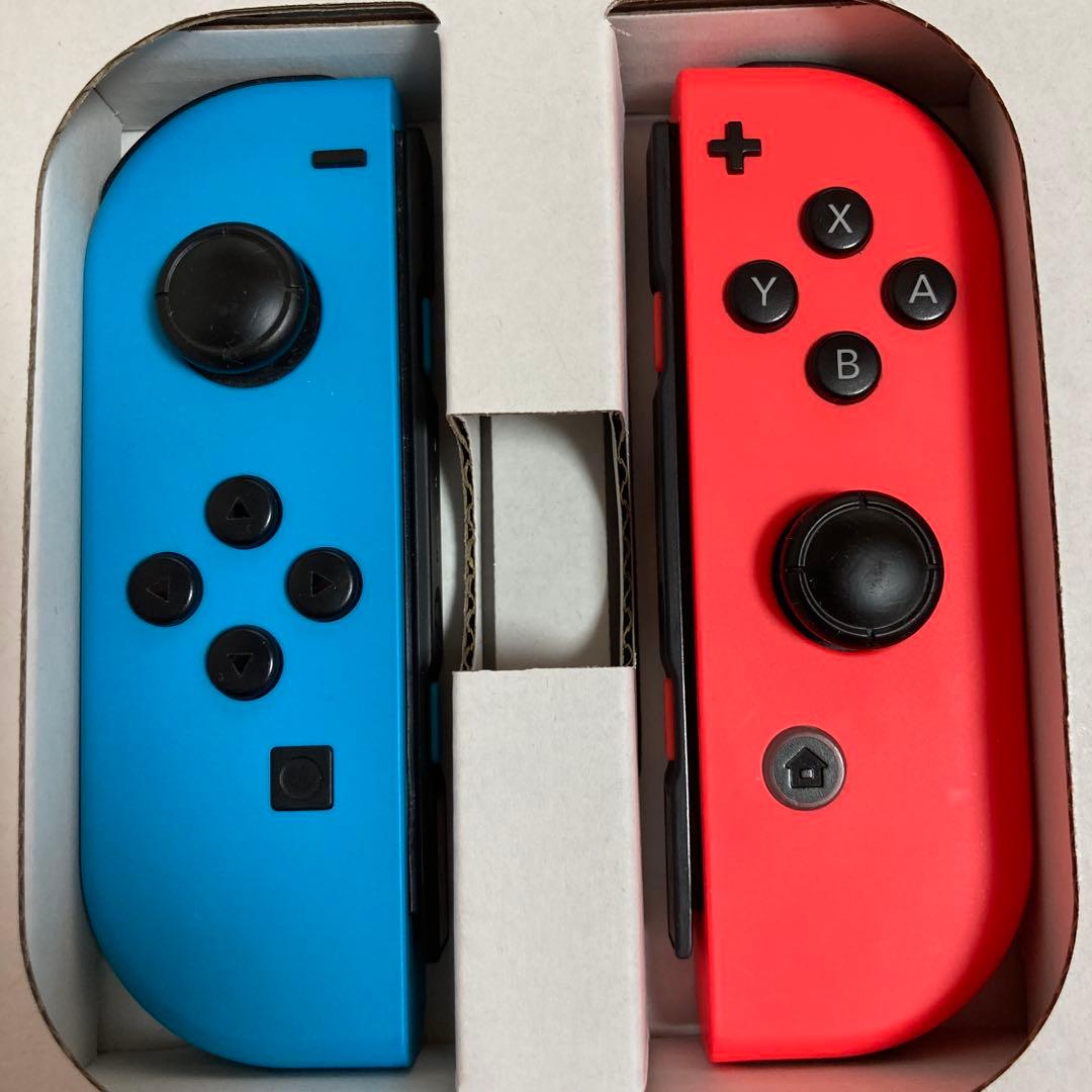 【中古】Nintendo Switch 本体 ジョイコン付き 箱あり 訳あり