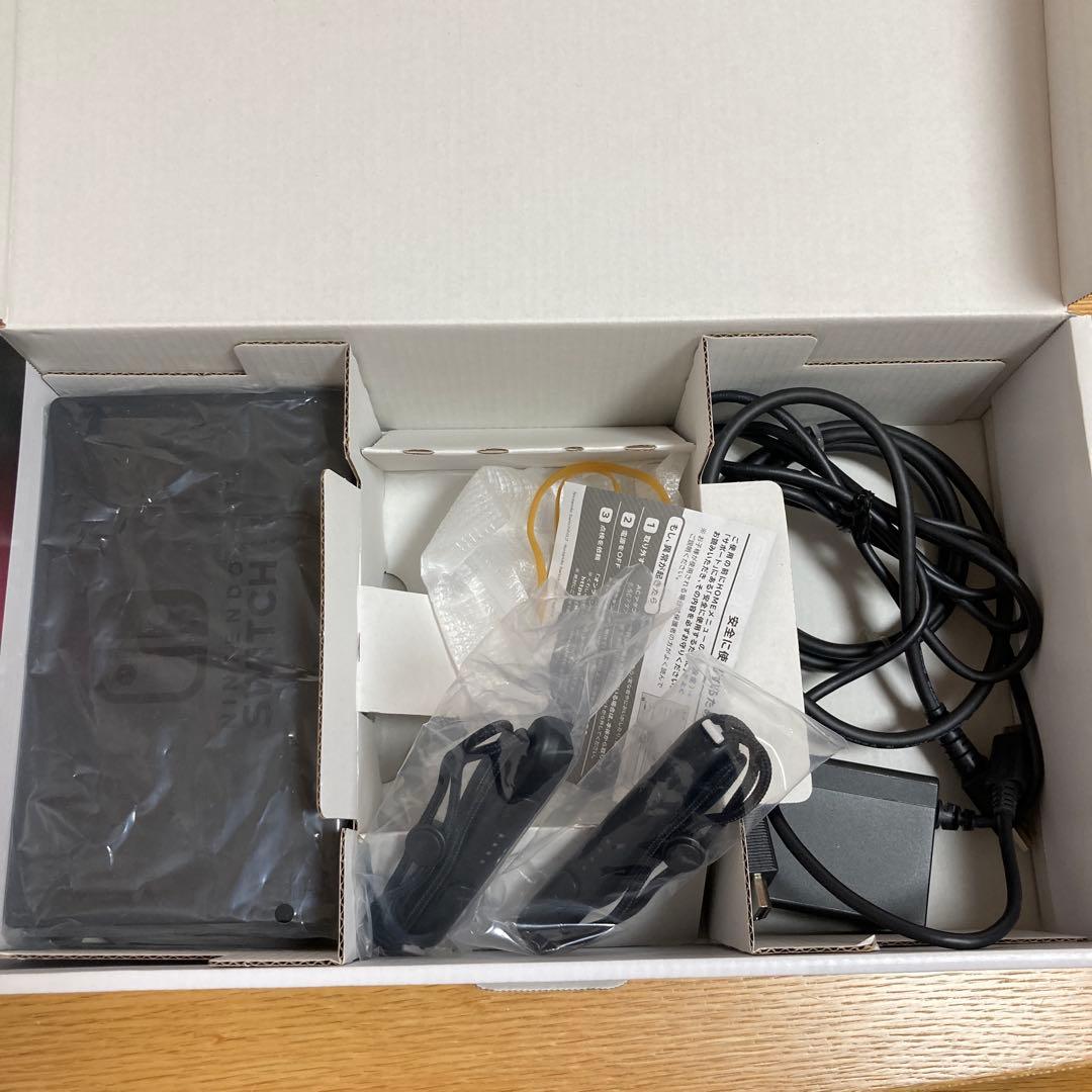 【中古】Nintendo Switch 本体 ジョイコン付き 箱あり 訳あり