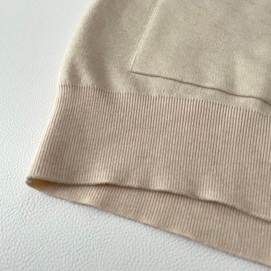 Spick&Span スピック&スパン ダブルジャガード ビッグカーディガン