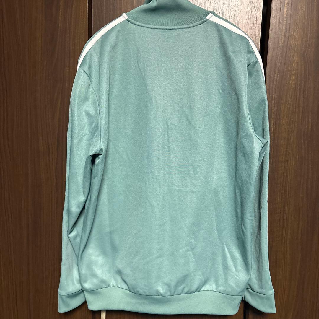 adidas originals ジャージ グリーン くすみ　ベッケンバウアー