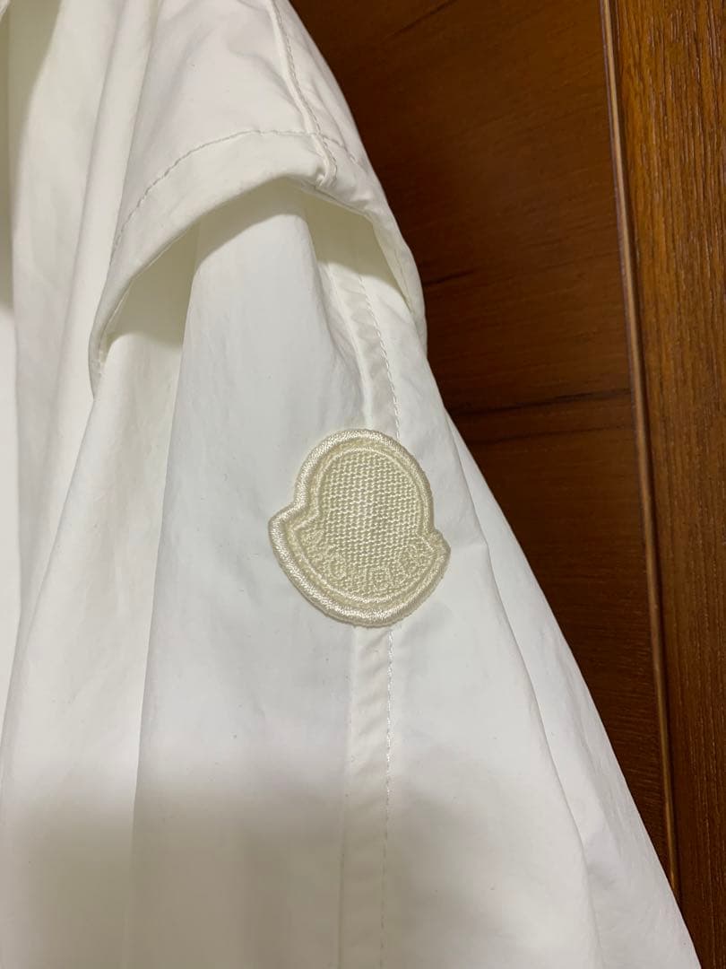 新品　モンクレール　coral 白1 ジーニアス　トレンチ　moncler