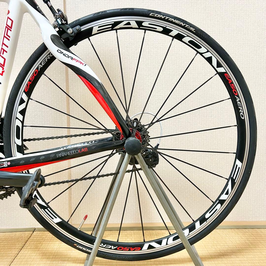 送料込 PINARELLO FP QUATTRO CARBON ホイールカスタム