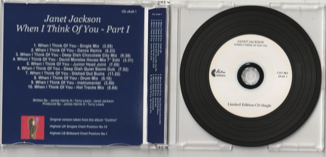 Janet Jackson　　あなたを想うとき　貴重リミックスCD