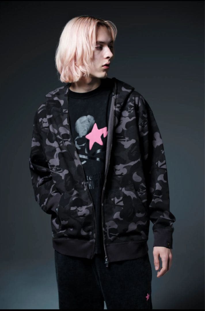 マスターマインドジャパンx APE コラボパンツ　MMJ エイプ　15TH ①