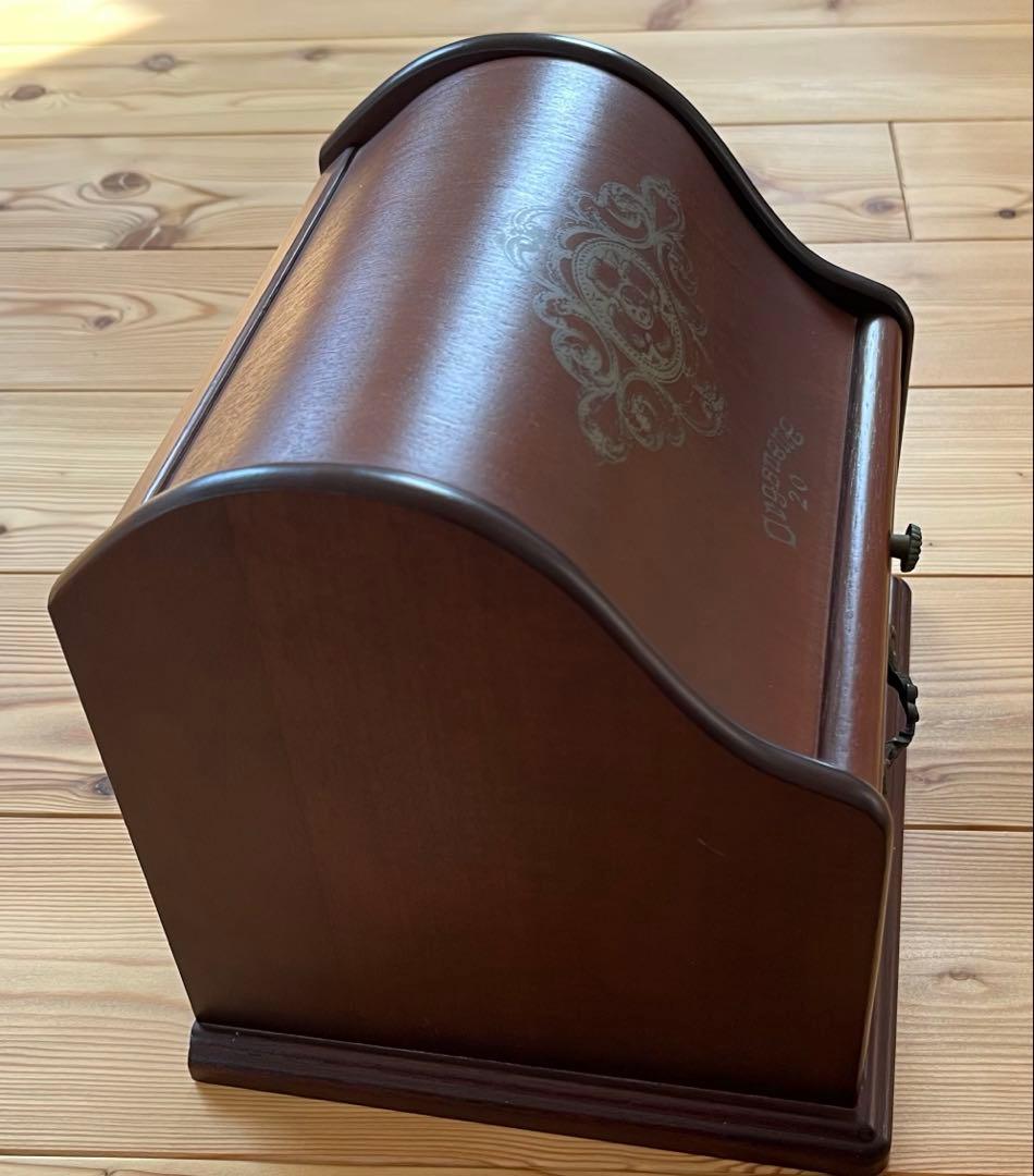 Organette オルガニート 20 木製オルゴール 動作確認ジャンク品