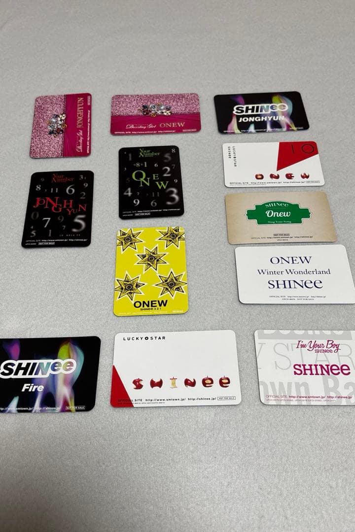SHINee 日本アルバムまとめ売り11枚&DVD&ファイル&トレカ12枚