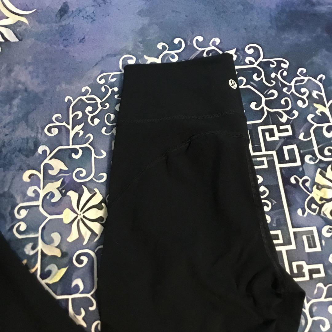 Lululemon ブラック サイズ　8レギンス ハイウエスト