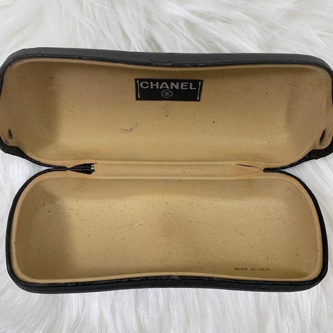 CHANEL ブラウンサングラス5102ココマーク、ケース付き