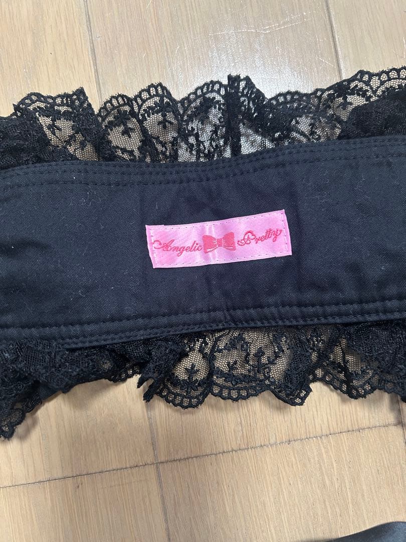Angelic Pretty ブラック　ヘッドドレス　カチューシャ