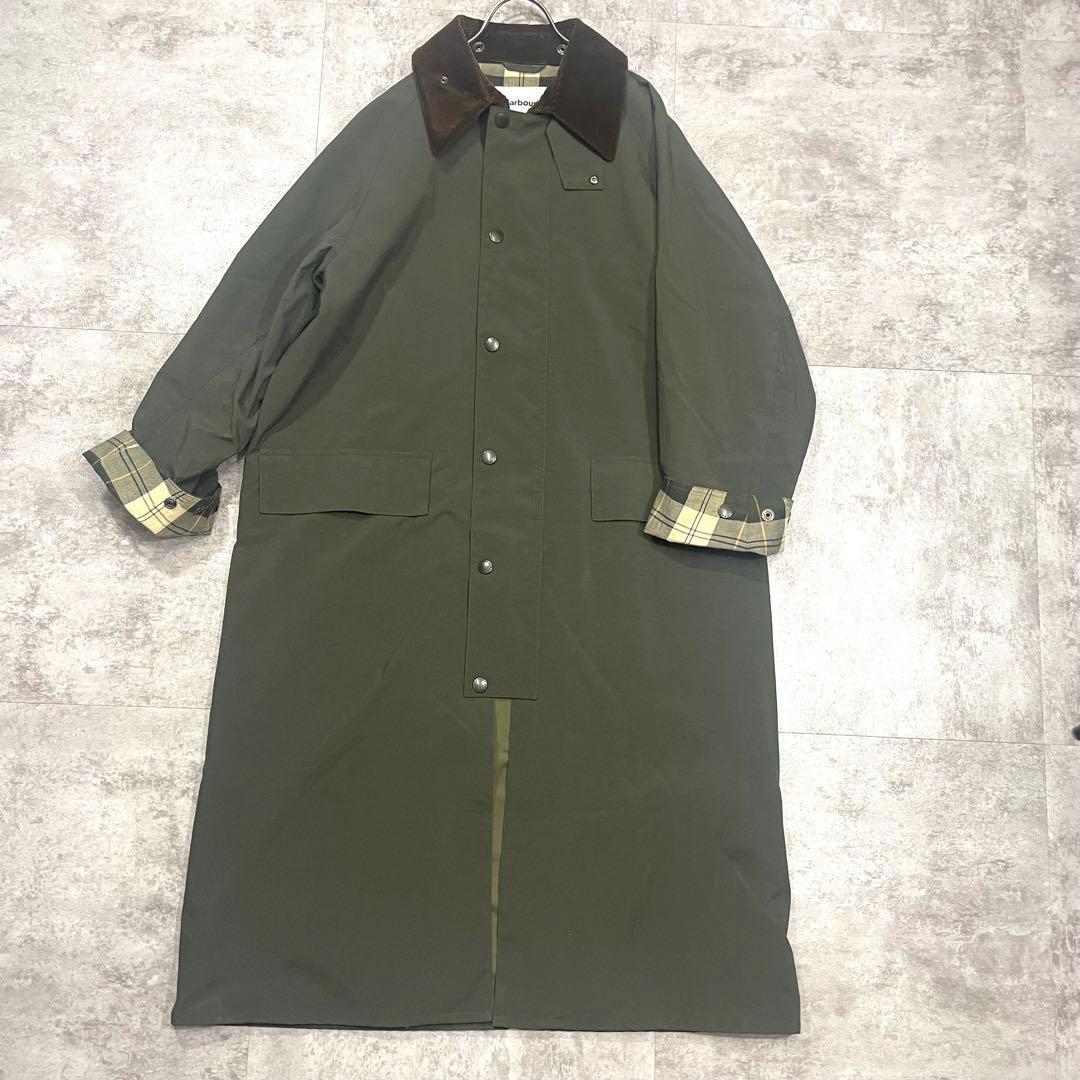 Barbour バーレー　ジャーナルスタンダード 別注 カーキ　ナイロン　38