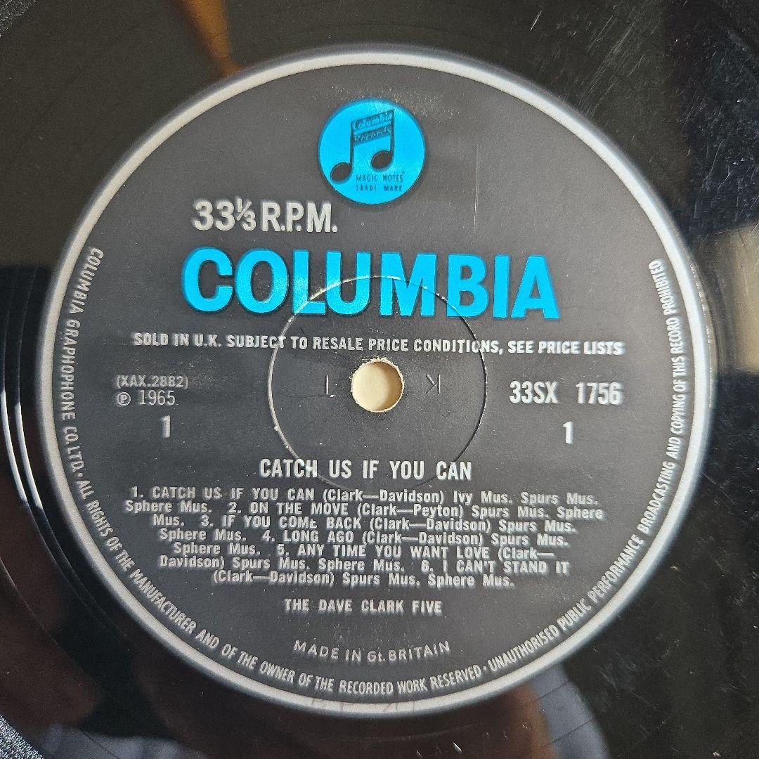 洋楽 Catch Us If You Can / Dave Clark Five