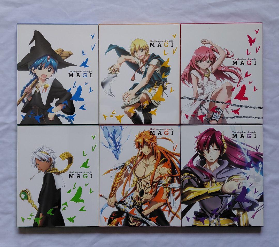 The labyrinth of magic magi マギ　DVD　1期　2期