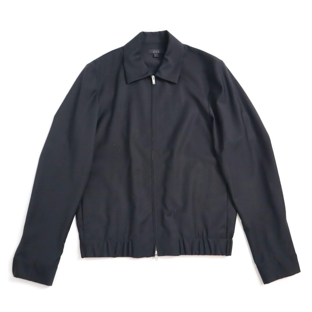 cos zip up wool jacket ウール ジップブルゾン ジャケット