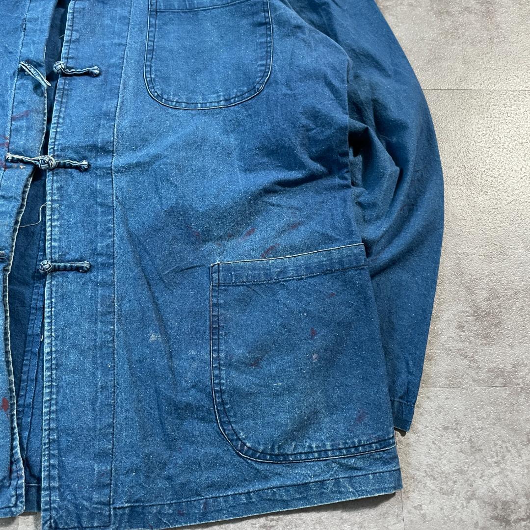 ジャケット・アウター 70s Shonghai french china indigo jacket