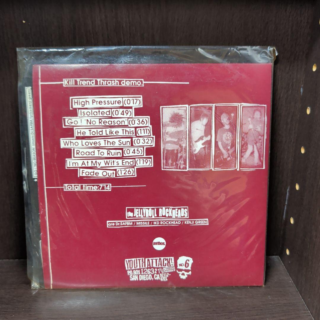 ​JELLYROLL ROCKHEADS 7インチ レコード 白盤 激レア盤