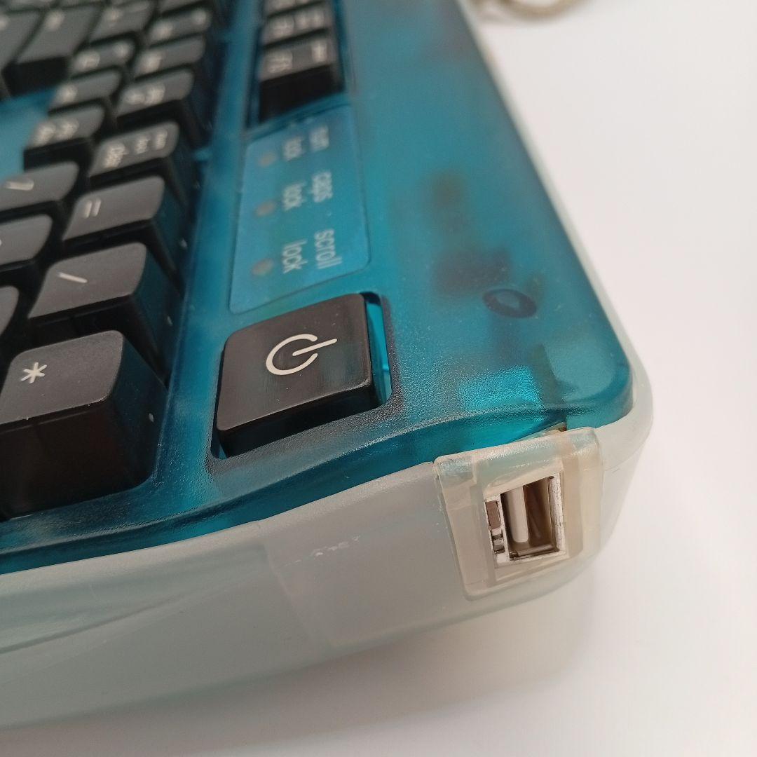 iMac G3 iBook USB メカニカルキースイッチ キーボード採用 美品