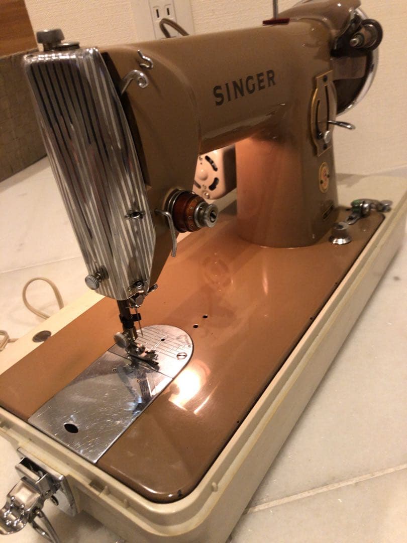 SINGER ミシン ベージュ191Uアンティーク