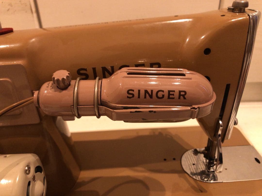 SINGER ミシン ベージュ191Uアンティーク