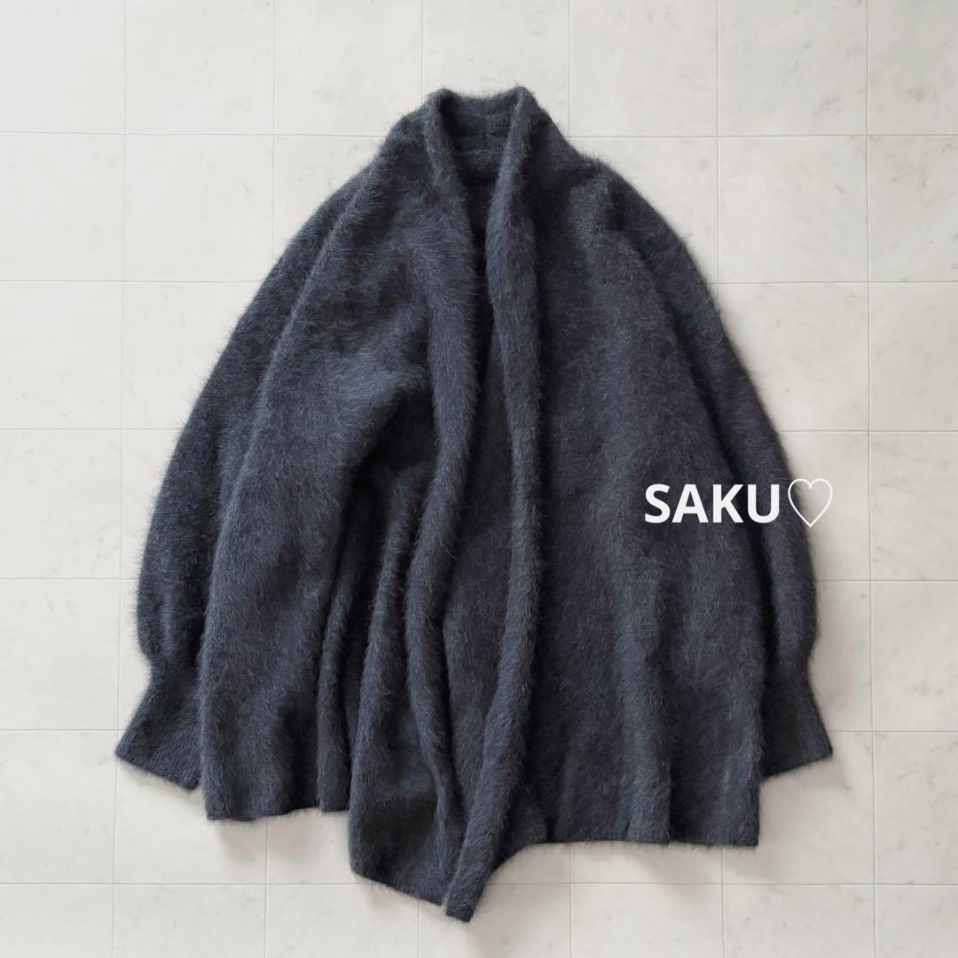 riico❣️定価38500円 Noble ファーニットパフカーディガン