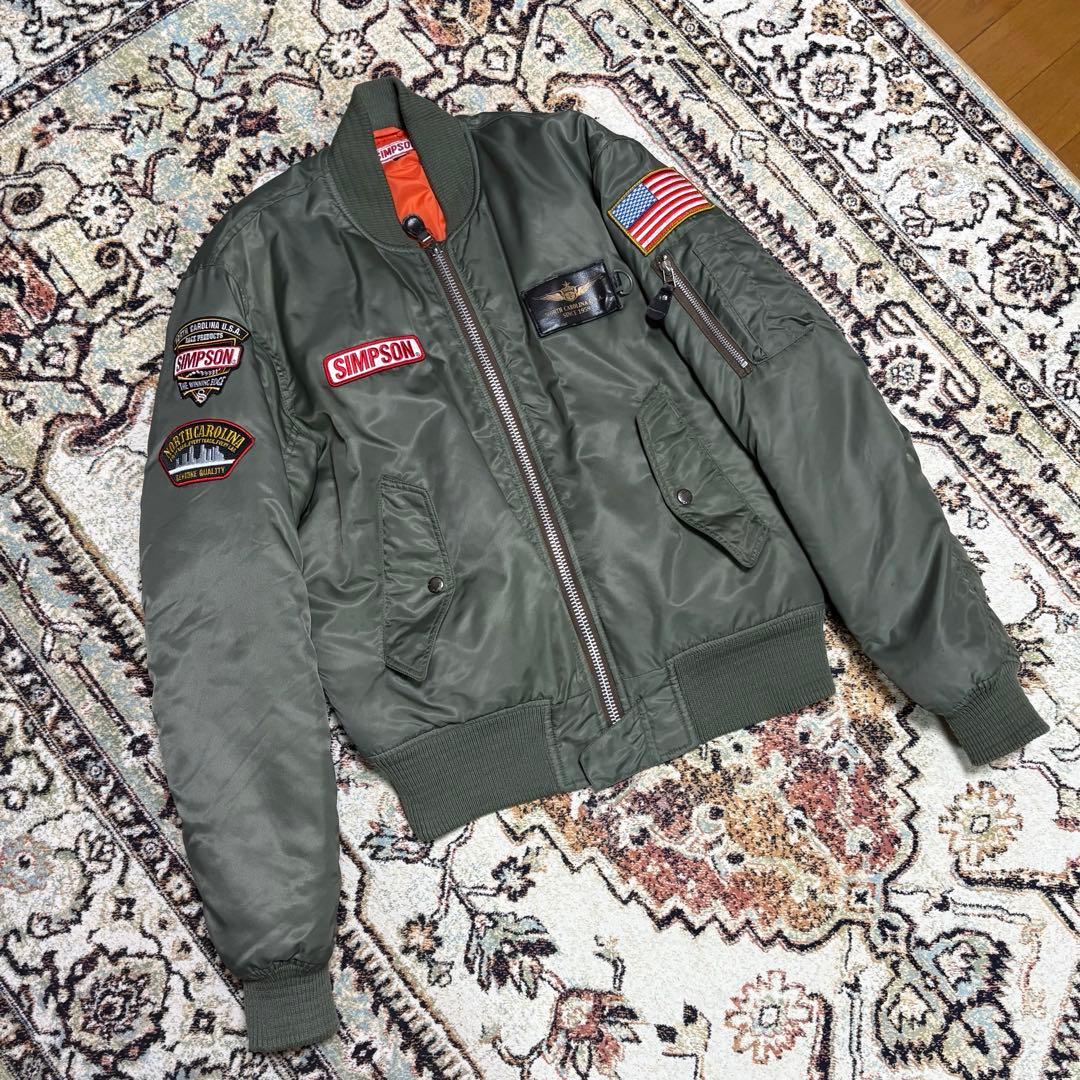 SIMPSON MA-1ジャケット M シンプソン