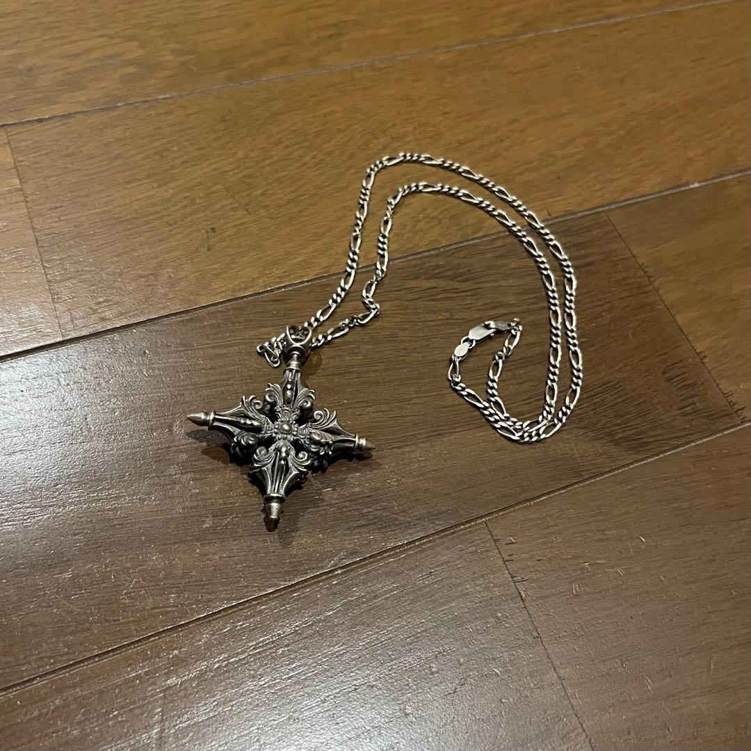 ZOCALO 7ポイント ダブル ドージェ ネックレス ソカロ シルバー950
