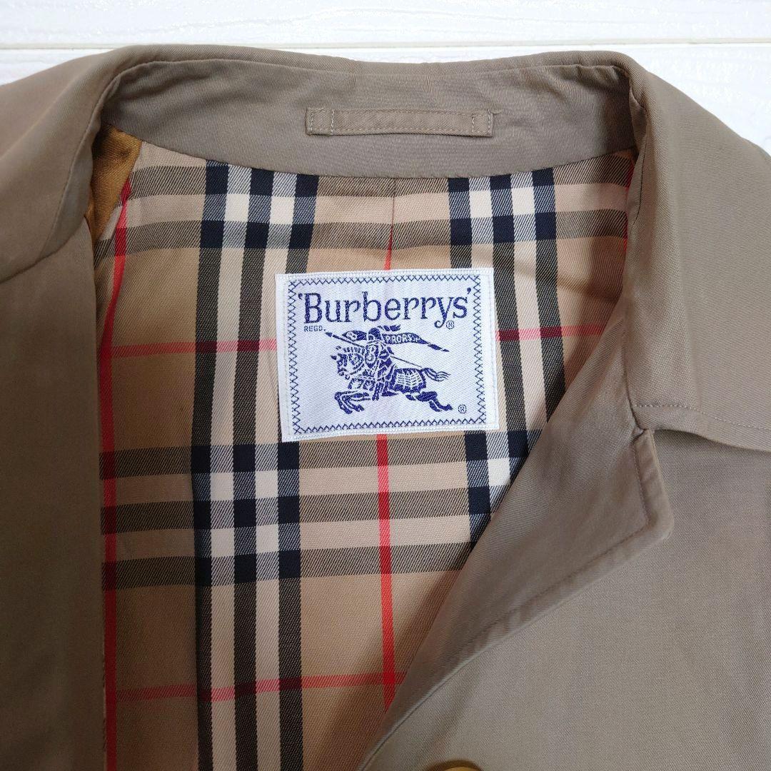 Burberrys' バーバリー　ステンカラーコート　ベージュ　M ノバチェック