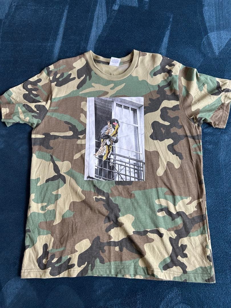 SUPREME ×ANTIHERO BALCONY Tee M 1回着用　カモ