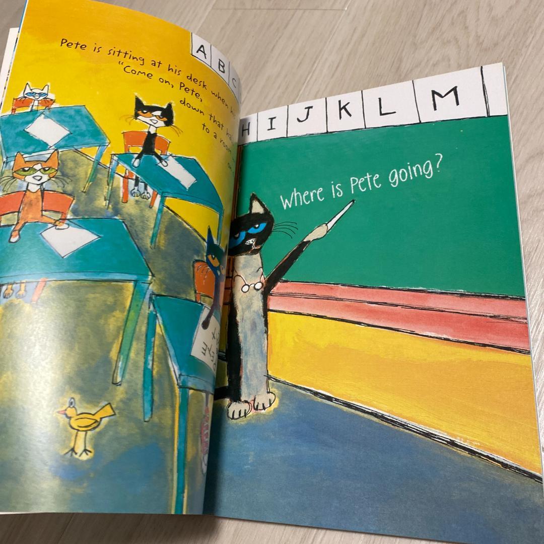 洋書 181B Pete the Cat: Rocking in My School