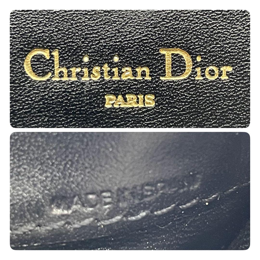 【美品】 DIOR ディオール カードケース 小銭入れ カナージュ