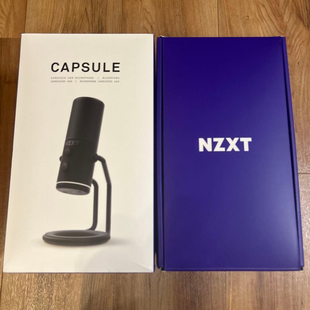 NZXT CAPSULE マイク ブラック