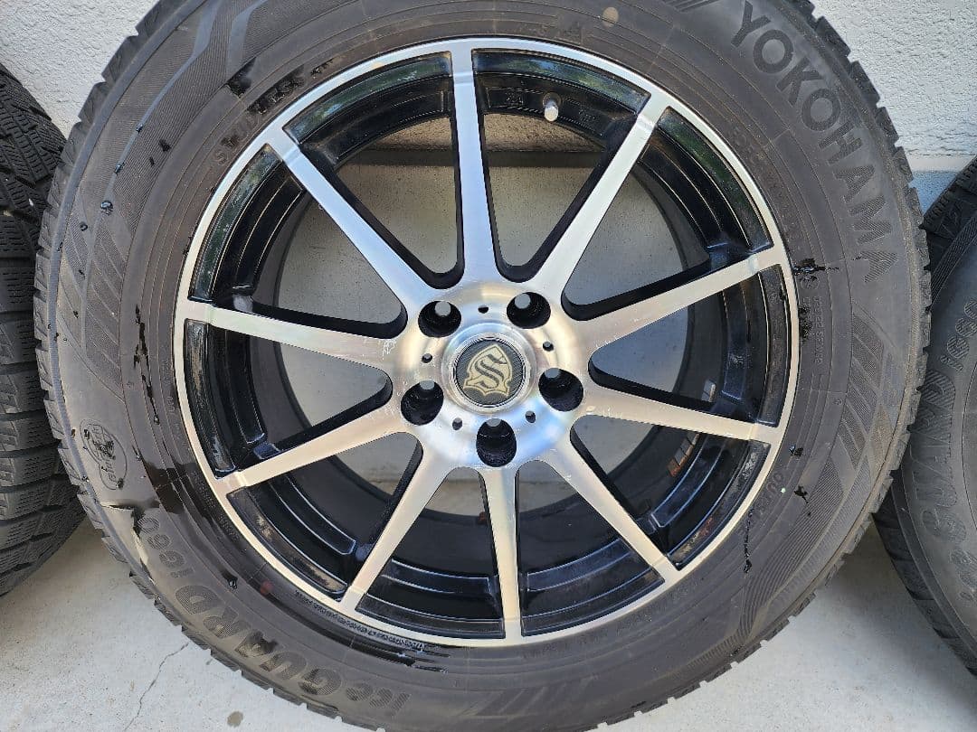 17インチ アルミ&スタッドレス 225/60R17 4本セット