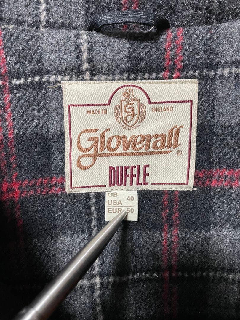 Gloverall 古着　ダッフルコート　ブラック　イングランド製