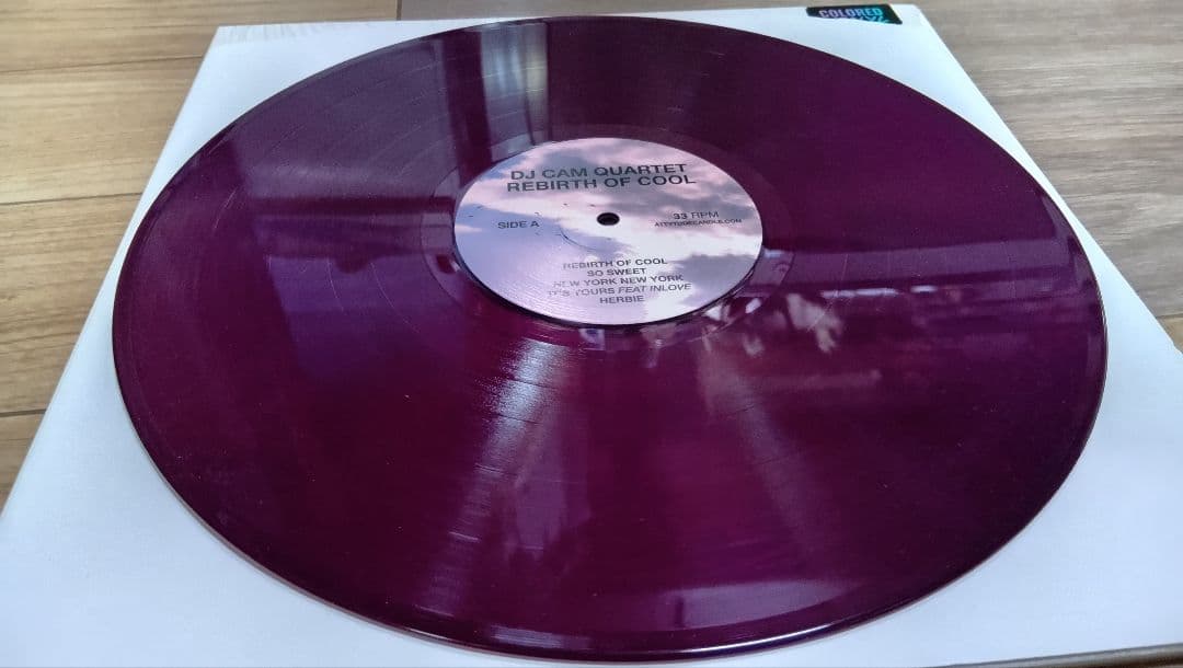 洋楽 DJ CAM QUARTET Rebirth of Cool LP
