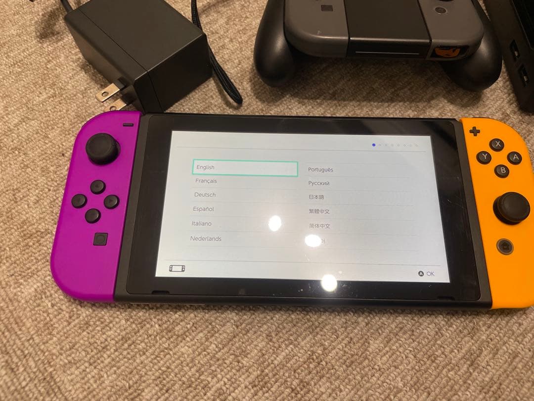 Switch 本体 SDカード64GB付き　HDMIなし　箱無し