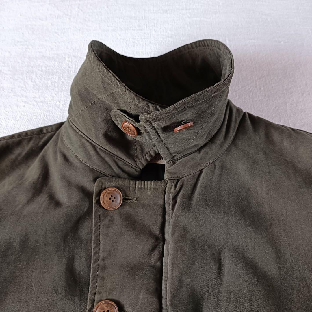 90s イタリア製 GIORGIO ARMANI 短丈 ミリタリーブルゾン