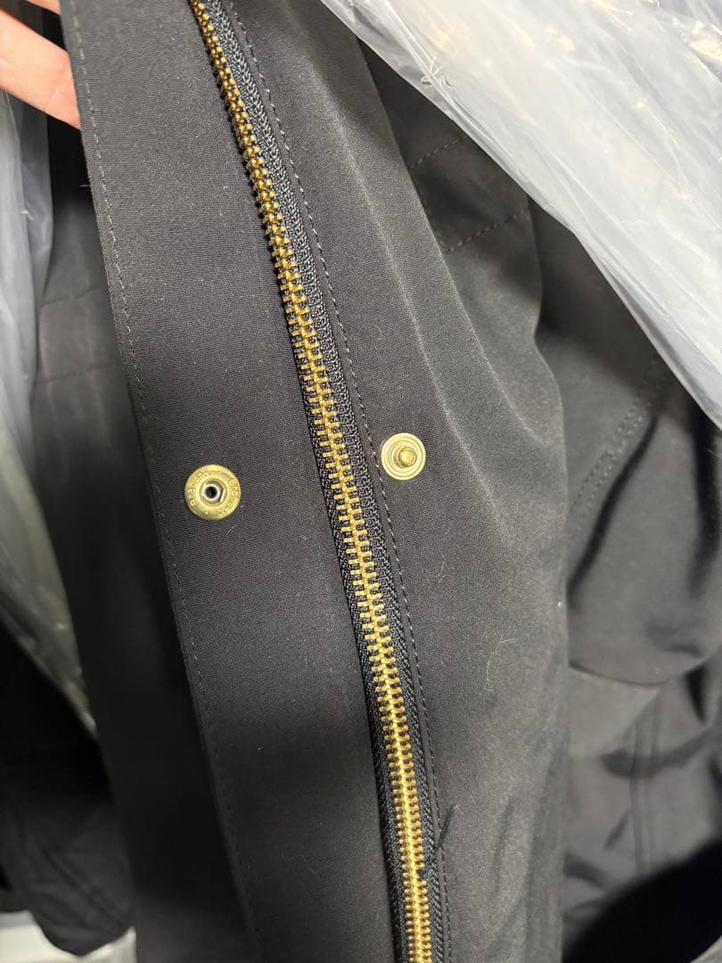 美品⭐︎23区 オンワード樫山 2wayモッズコート 黒 44(LL.XXL)
