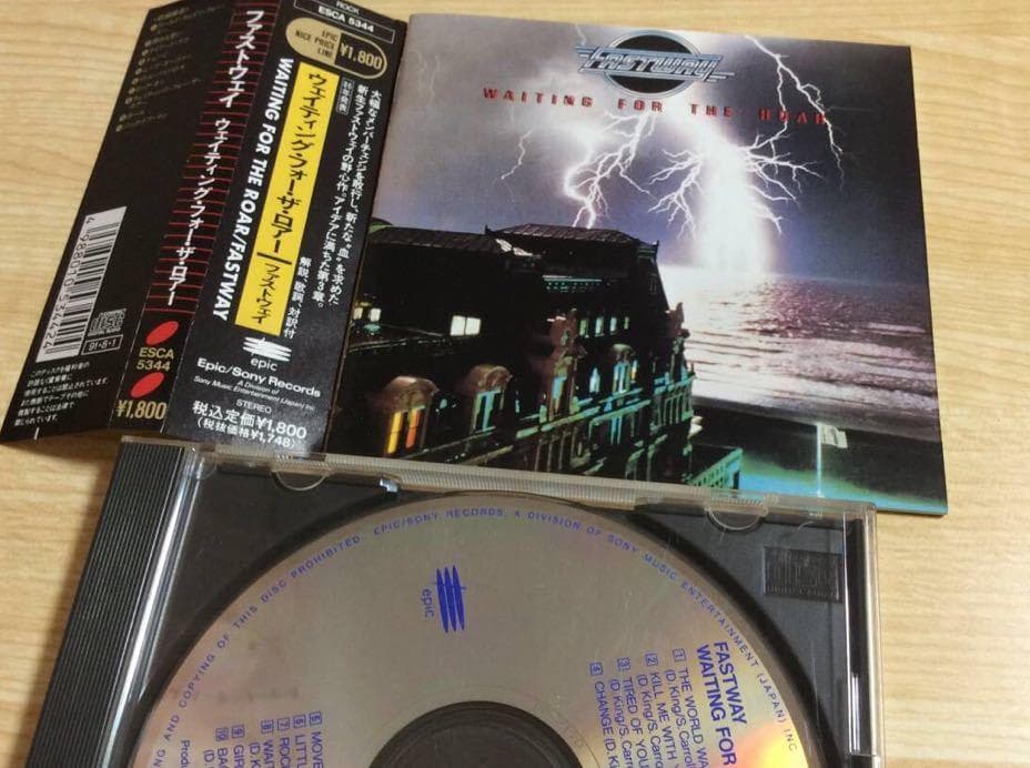 帯付き！FASTWAY/ファストウェイ/WAITING FOR THE ROAR