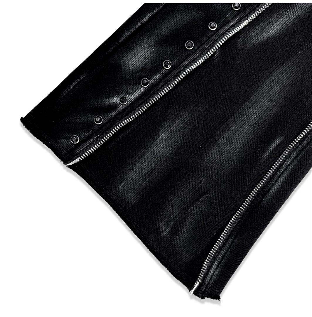 【国内入手困難】DEMIK EXCLUSIVE 黒 フレアスウェットパンツ