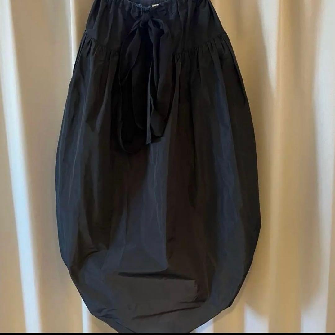 【超美品】PATOU 2021aw ファイユ製バブルヘムスカート　バルーン　36