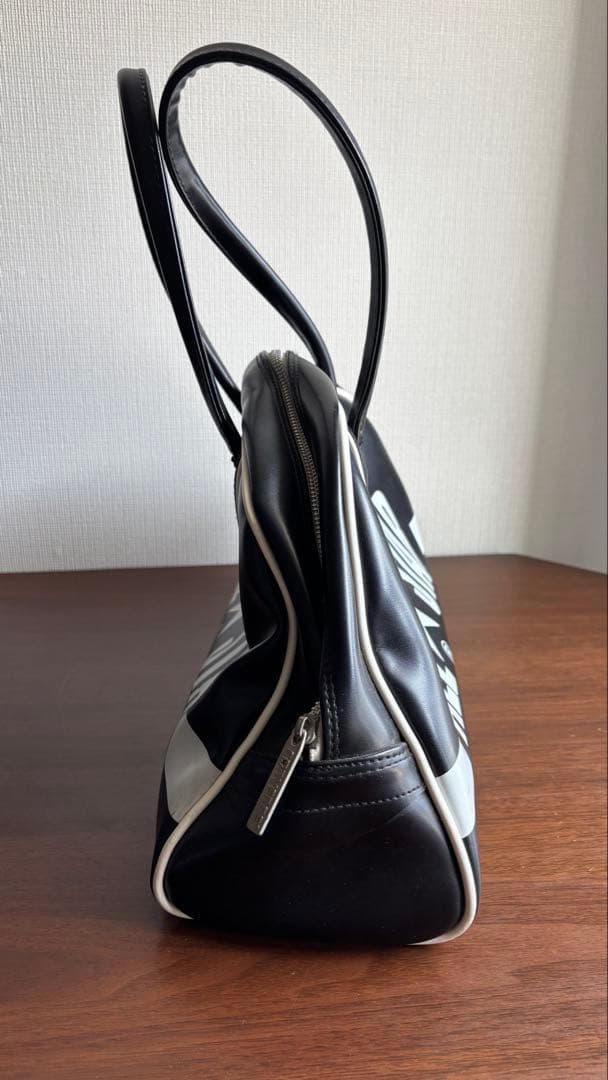 CONVERSE ALL STAR レザーボストンバッグ ブラック