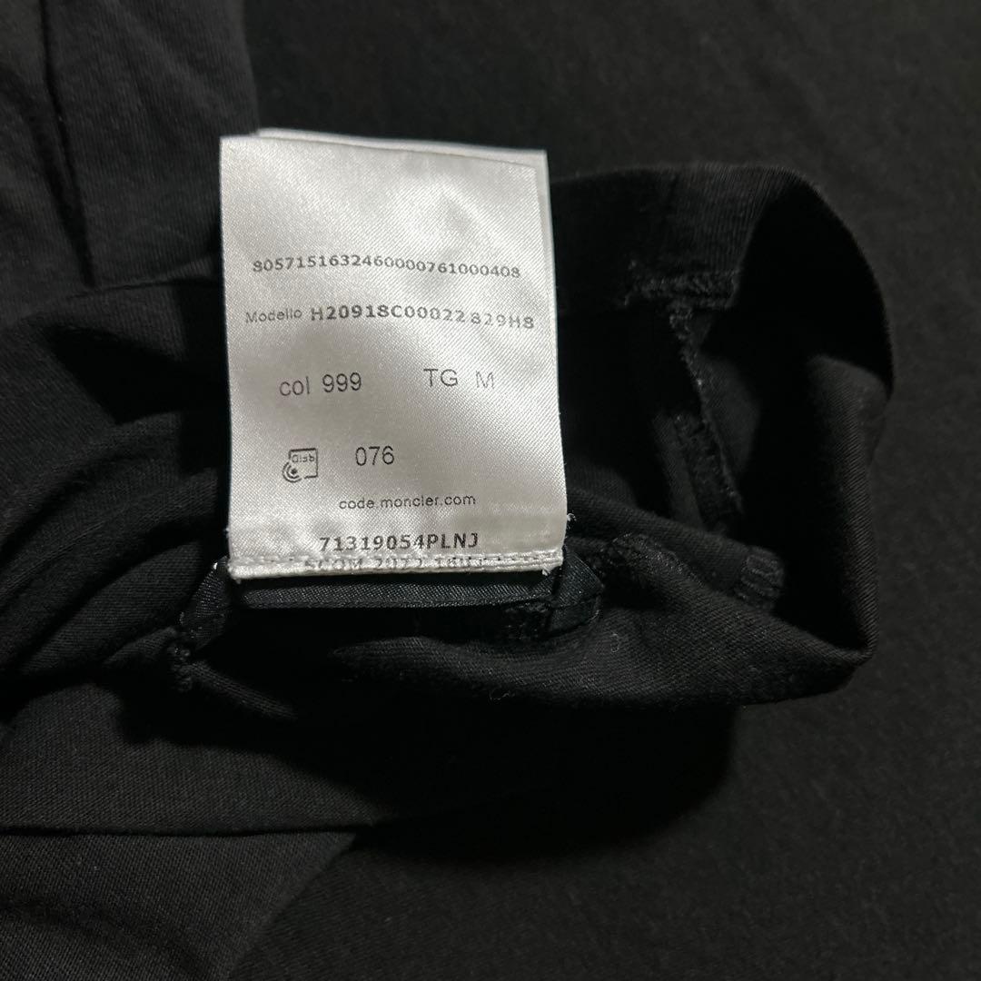 Moncler ブラック Tシャツ