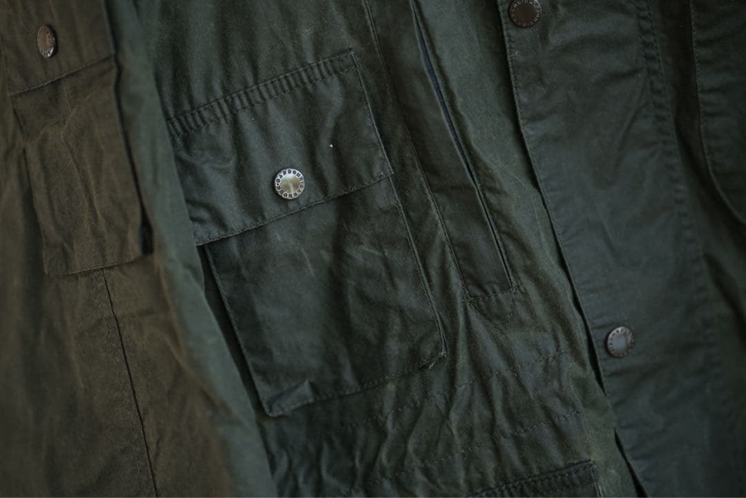 18aw barbour × engineered garments コート