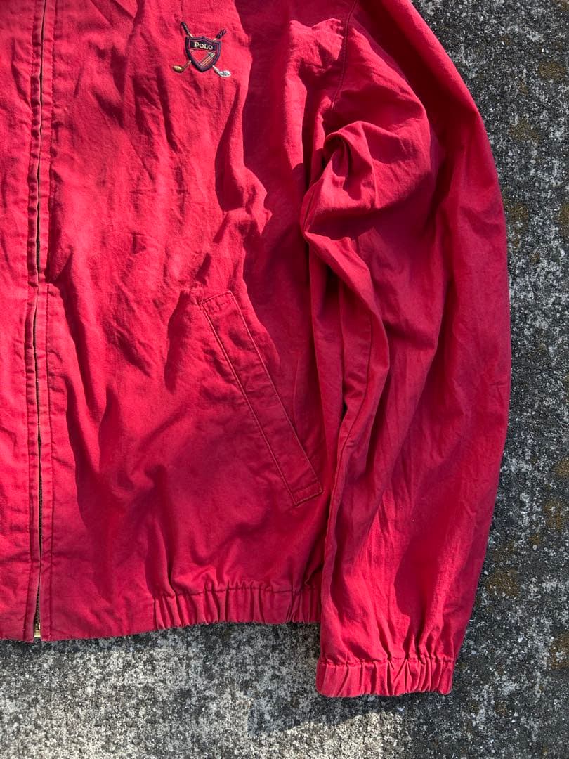 90s Polo by Ralph Lauren スウィングトップ 赤 Sサイズ