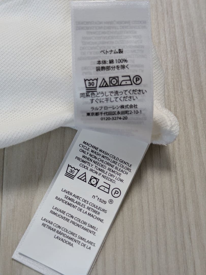 ［新品未使用］ポロ・ラルフローレンポロシャツ　ノースリーブ　レディース
