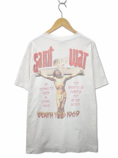 セントマイケル SS TEE クルーネック プリント 半袖 Tシャツ L