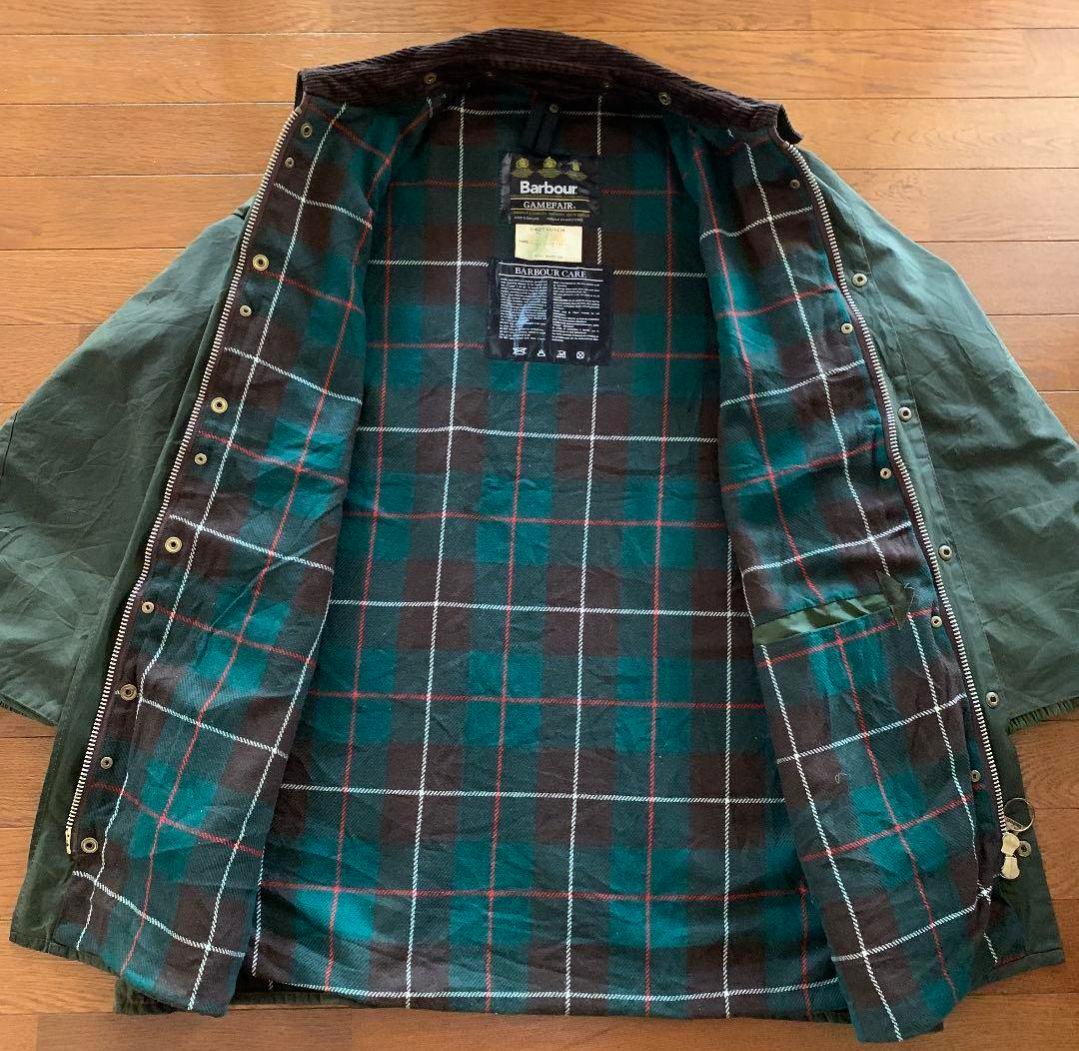 極希少・SPECIALタグ　Barbour Gamefair 3ワラント ウール